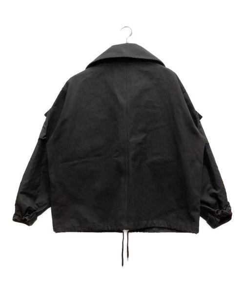 flagstuff（フラグスタフ）flagstuff (フラグスタフ) ダックキャンバスジャケット ブラック サイズ:Lの古着・服飾アイテム