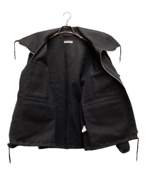 flagstuff（フラグスタフ）flagstuff (フラグスタフ) ダックキャンバスジャケット ブラック サイズ:Lの古着・服飾アイテム