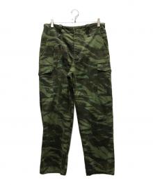 ギリシャ軍（ギリシャグン）の古着「リザードカモフィールドカーゴパンツ」｜カーキ