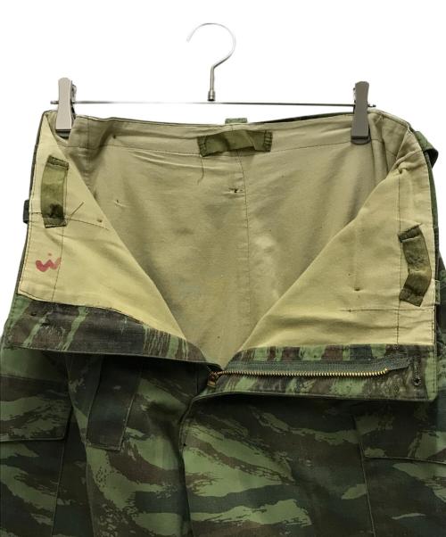 ギリシャ軍（ギリシャグン）ギリシャ軍 (ギリシャグン) リザードカモフィールドカーゴパンツ カーキ サイズ:不明の古着・服飾アイテム