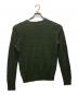 POLO RALPH LAUREN (ポロ・ラルフローレン) 90's Vネックシルクニット グリーン サイズ:M：8000円