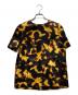 LOEWE（ロエベ）の古着「Short Sleeve Silk Top」｜ブラウン×オレンジ