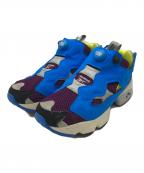 REEBOK×OMMOリーボック×オーエムエムオー）の古着「INSTAPUMP FURY 94」｜ブルー×パープル