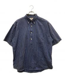 J.CREW（ジェイクルー）の古着「チェックプルオーバーシャツ」｜ブルー