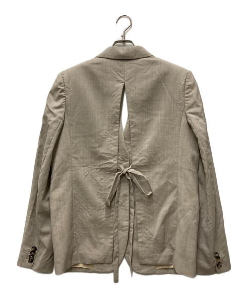 LOEWE（ロエベ）LOEWE (ロエベ) タイバック テーラードジャケット ベージュ サイズ:38の古着・服飾アイテム