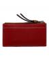 tod's for ron herman（トッズ）の古着「レザーカードホルダー」｜レッド