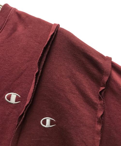 DISCOVERED（ディスカバード）DISCOVERED (ディスカバード) Wide Champ Sweat ブラウン サイズ:FREEの古着・服飾アイテム
