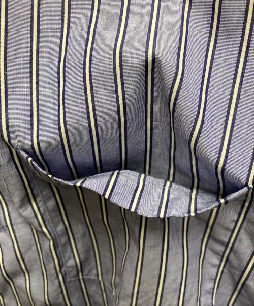 DISCOVERED（ディスカバード）DISCOVERED (ディスカバード) FIRE STRIPE SHIRT ブルー サイズ:2の古着・服飾アイテム