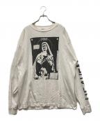 SAINT MICHAELセントマイケル）の古着「LS TEE W.I.H」｜ホワイト