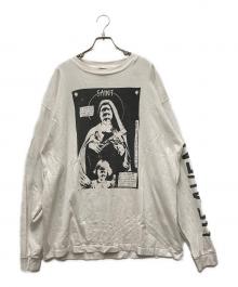 SAINT MICHAEL（セントマイケル）の古着「LS TEE W.I.H」｜ホワイト