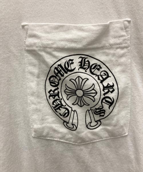 CHROME HEARTS（クロムハーツ）CHROME HEARTS (クロムハーツ) ホースシュー L/S カットソー ホワイト サイズ:Mの古着・服飾アイテム