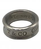 TIFFANY & Co.ティファニー）の古着「1837 ナローリング」｜シルバー