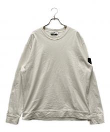 STONE ISLAND（ストーンアイランド）の古着「ロングスリーブTシャツ」｜ホワイト