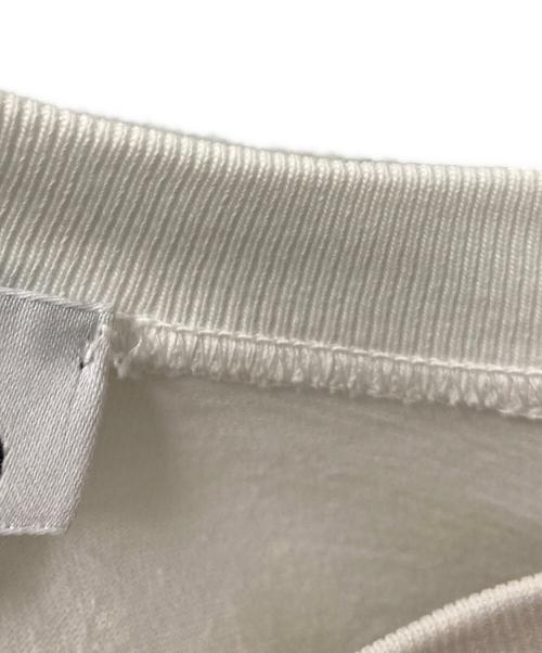 STONE ISLAND（ストーンアイランド）STONE ISLAND (ストーンアイランド) ロングスリーブTシャツ ホワイト サイズ:Lの古着・服飾アイテム