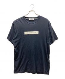 STONE ISLAND（ストーンアイランド）の古着「プリントTシャツ」｜ネイビー