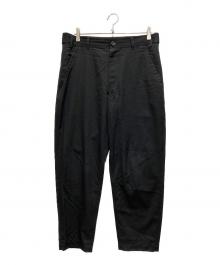 COMME des GARCONS HOMME DEUX（コムデギャルソン オム ドゥ）の古着「ウールスラックス」｜ブラック