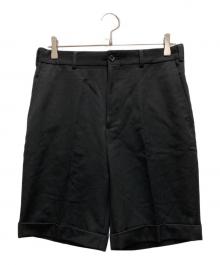 COMME des GARCONS HOMME DEUX（コムデギャルソン オム ドゥ）の古着「ハーフスラックス」｜ブラック