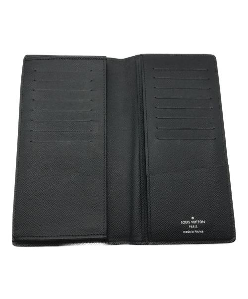LOUIS VUITTON（ルイ ヴィトン）LOUIS VUITTON (ルイ ヴィトン) ポルトフォイユ･ブラザ ダミエ 長財布 ブラックの古着・服飾アイテム