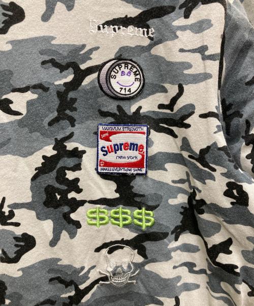 SUPREME（シュプリーム）SUPREME (シュプリーム) 25AW CRANE S/S TOP グレー サイズ:Sの古着・服飾アイテム