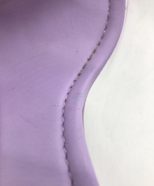 Acne studios（アクネ ストゥディオズ）Acne studios (アクネ ストゥディオズ) クリアヒールサンダル クリア×パープル サイズ:39の古着・服飾アイテム