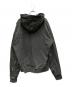 C2H4 (シーツーエイチフォー) panelled distressed hoodie グレー サイズ:L：12000円