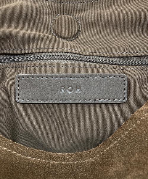 ROH SEOUL（ローソウル）ROH SEOUL (ローソウル) Pulpy hobo bag Suede ブラウンの古着・服飾アイテム