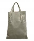 POSTELEGANTポステレガント）の古着「Cow Leather Belted Bag」｜ベージュ