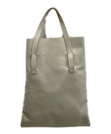 POSTELEGANT（ポステレガント）の古着「Cow Leather Belted Bag」｜ベージュ