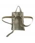 POSTELEGANT (ポステレガント) Cow Leather Belted Bag ベージュ：9000円