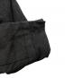 中古・古着 ISSEY MIYAKE MEN (イッセイミヤケメン) ぼうし絞りアシンメトリー長袖シャツ ブラック×ネイビー サイズ:4：20000円