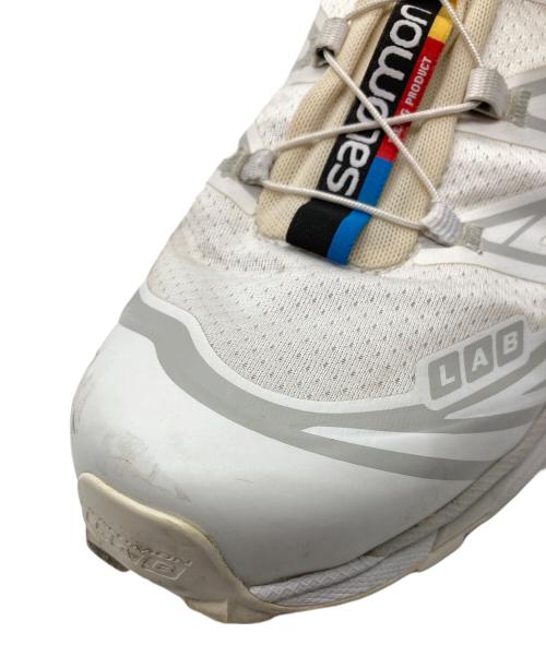 SALOMON（サロモン）SALOMON (サロモン) ローカットスニーカー ホワイト サイズ:28の古着・服飾アイテム
