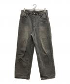 flagstuffフラグスタフ）の古着「FADE BAGGIE DENIM PANTS」｜グレー