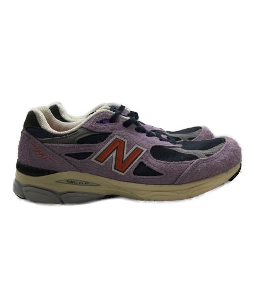 NEW BALANCE（ニューバランス）NEW BALANCE (ニューバランス) M990 ローカットスニーカー パープル サイズ:27.5の古着・服飾アイテム