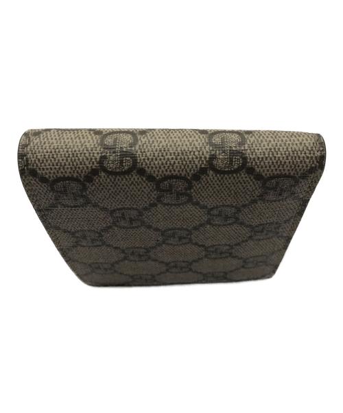 GUCCI（グッチ）GUCCI (グッチ) ネオヴィンテージGGスプリームウォレット ブラウンの古着・服飾アイテム