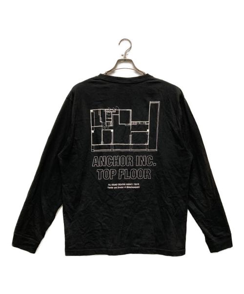 mercedes anchor inc.（メルセデス アンカー インク）mercedes anchor inc. (メルセデス アンカー インク) ロングスリーブTシャツ ブラック サイズ:Lの古着・服飾アイテム