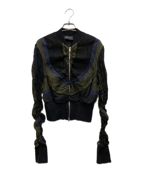ANDREA YA'AQOV（アンドレアヤコブ）Andrea Ya'aqov (アンドレアヤコブ) ジップアップジャケット グレー サイズ:Sの古着・服飾アイテム