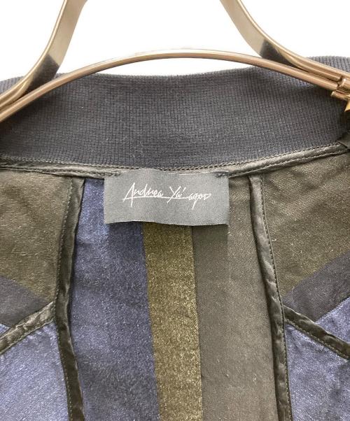ANDREA YA'AQOV（アンドレアヤコブ）Andrea Ya'aqov (アンドレアヤコブ) ジップアップジャケット グレー サイズ:Sの古着・服飾アイテム
