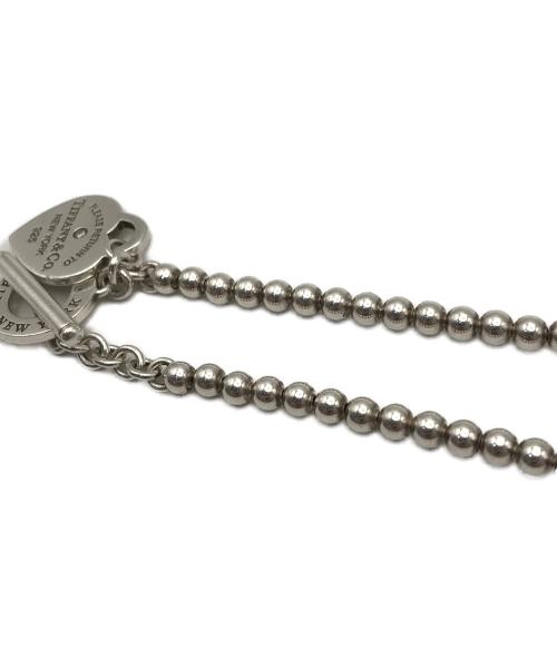 TIFFANY & Co.（ティファニー）TIFFANY & Co. (ティファニー) リターントゥ ラップ ビーズ ブレスレット シルバー サイズ:35cmの古着・服飾アイテム