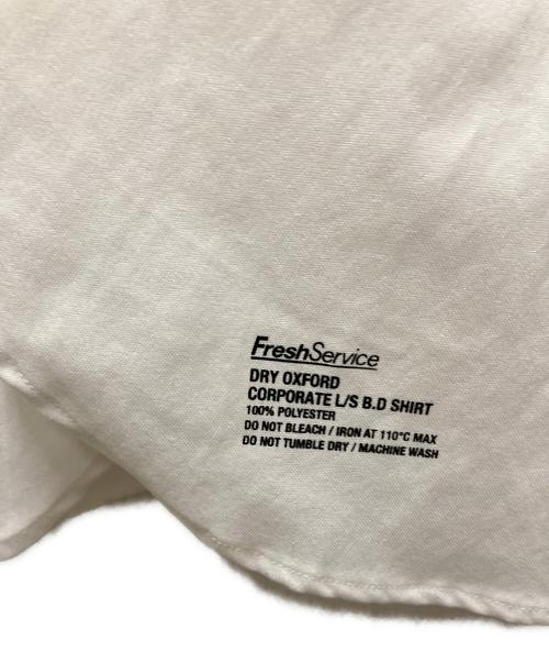 FreshService（フレッシュサービス）FreshService (フレッシュサービス) DRY OXFORD CORPORATE L/S B.D SHIRT ホワイト サイズ:FREEの古着・服飾アイテム