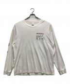 WACKO MARIAワコマリア）の古着「鶏舎長袖Tシャツ」｜ホワイト