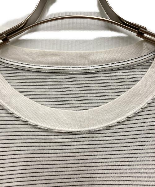 The Ennoy Professional（ザ エンノイ プロフェッショナル）THE ENNOY PROFESSIONAL (ザ エンノイ プロフェッショナル) ボーダーTシャツ グレー サイズ:XLの古着・服飾アイテム