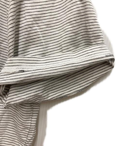 The Ennoy Professional（ザ エンノイ プロフェッショナル）THE ENNOY PROFESSIONAL (ザ エンノイ プロフェッショナル) ボーダーTシャツ グレー サイズ:XLの古着・服飾アイテム