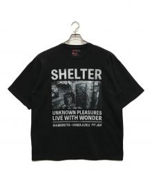 TENGA×SHELTER（テンガ）の古着「プリントTシャツ」｜ブラック