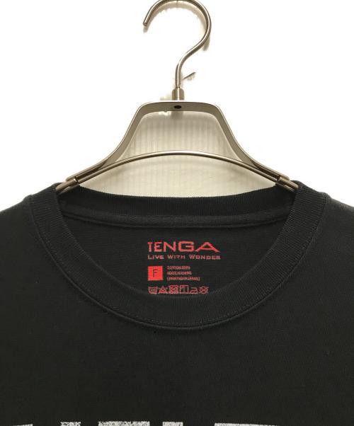TENGA（テンガ）TENGA (テンガ) SHELTER プリントTシャツ ブラック サイズ:FREEの古着・服飾アイテム