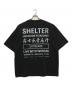 TENGA (テンガ) SHELTER プリントTシャツ ブラック サイズ:FREE：6000円
