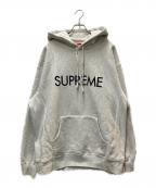 SUPREMEシュプリーム）の古着「22AW CAPITAL HOODED SWEATSHIRTS」｜グレー