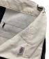 中古・古着 TOGA PULLA (トーガ プルラ) Dickies (ディッキーズ) レザーサイドラインコラボパンツ ブラック サイズ: 73.5cm (W29)：9000円