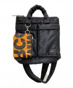 PORTER×COMME des GARCONSポーター×コムデギャルソン）の古着「HELMET BAG(XS)」｜ブラック