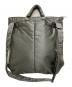 PORTER (ポーター) COMME des GARCONS (コムデギャルソン) HELMET BAG(M) シルバーグレー サイズ:M 未使用品：70000円