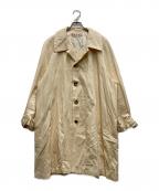 MARNIマルニ）の古着「19AW リネン混ロングコート」｜ベージュ